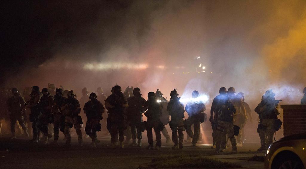 Ferguson Riot Police